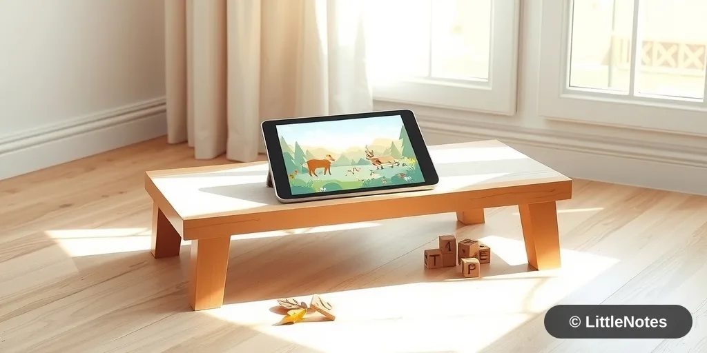 Illustration for Co-Viewing and Interaction: A Balanced Approach to Early Screen Time
