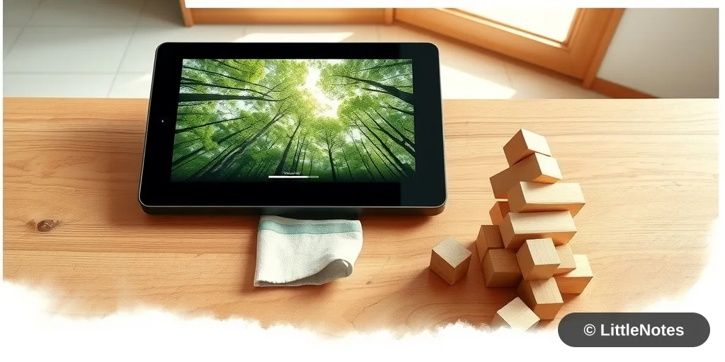 Illustration for Co-Viewing and Interaction: A Balanced Approach to Early Screen Time