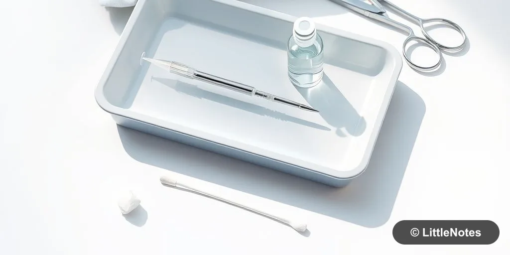 Choosing between needle and gun for baby ear piercing