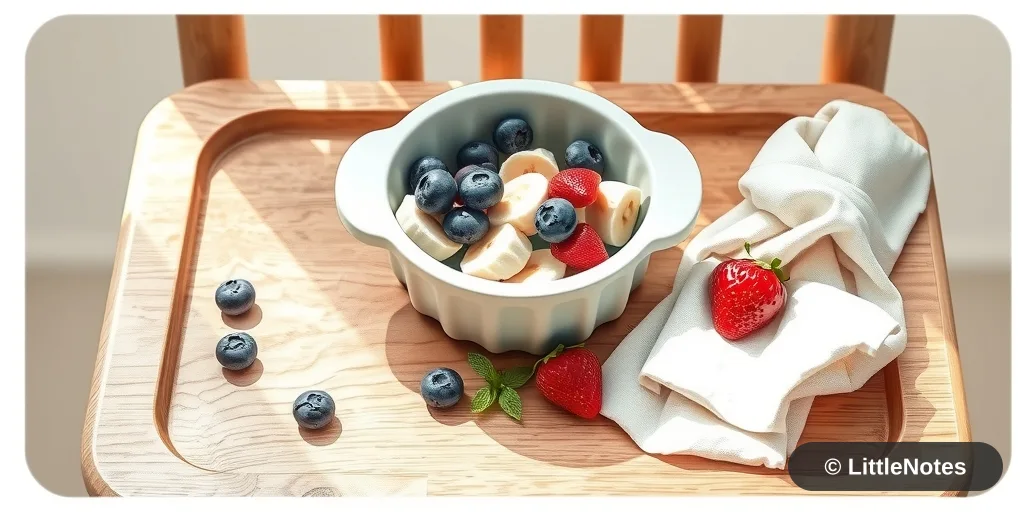 Illustration for Soothing Teething Troubles: Fruit Nibblers and Tips for Molars