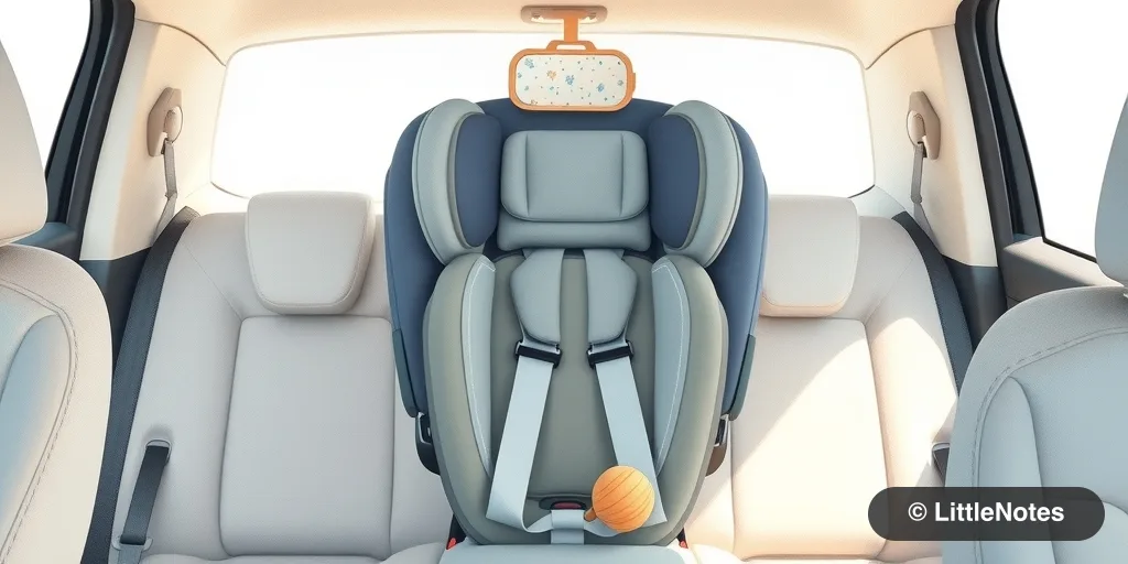 Is a car seat necessary for a 4-month-old on long drives?