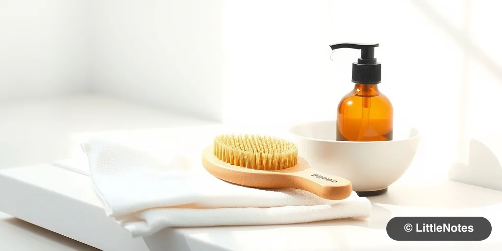 Treating cradle cap with shampoo