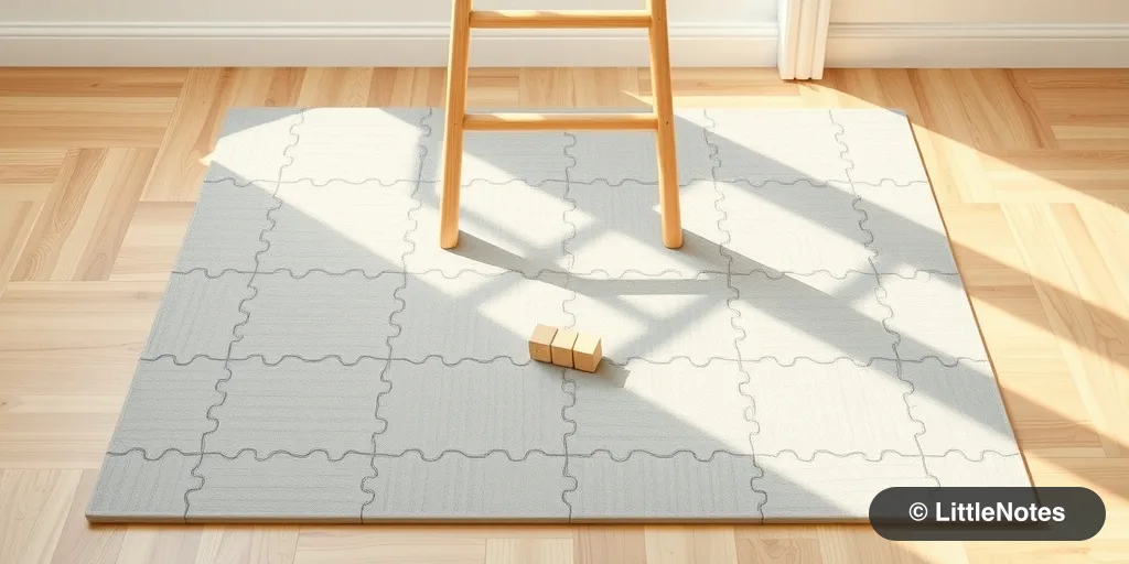 Use thick tile mats for safety