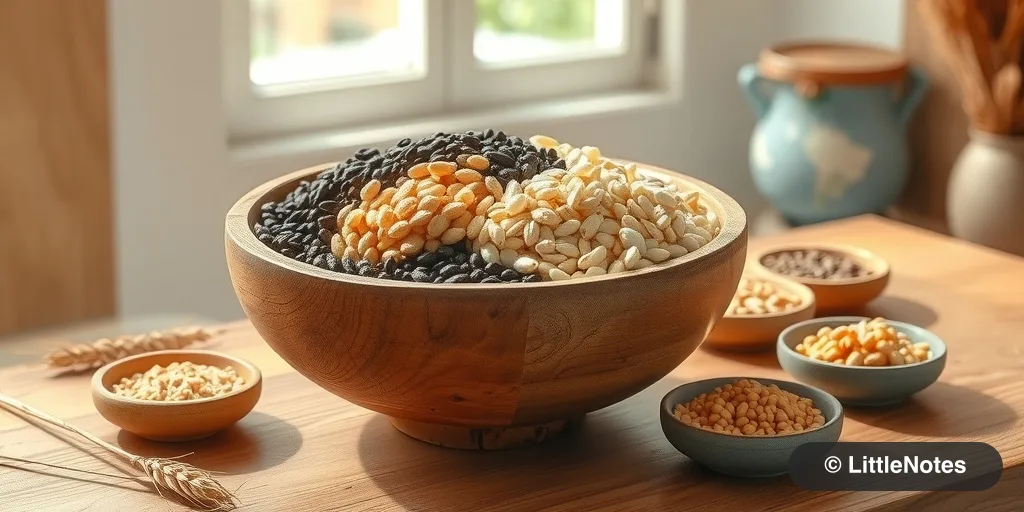 Introduce variety in grains and pulses
