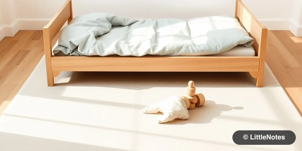 Use a floor bed for safety
