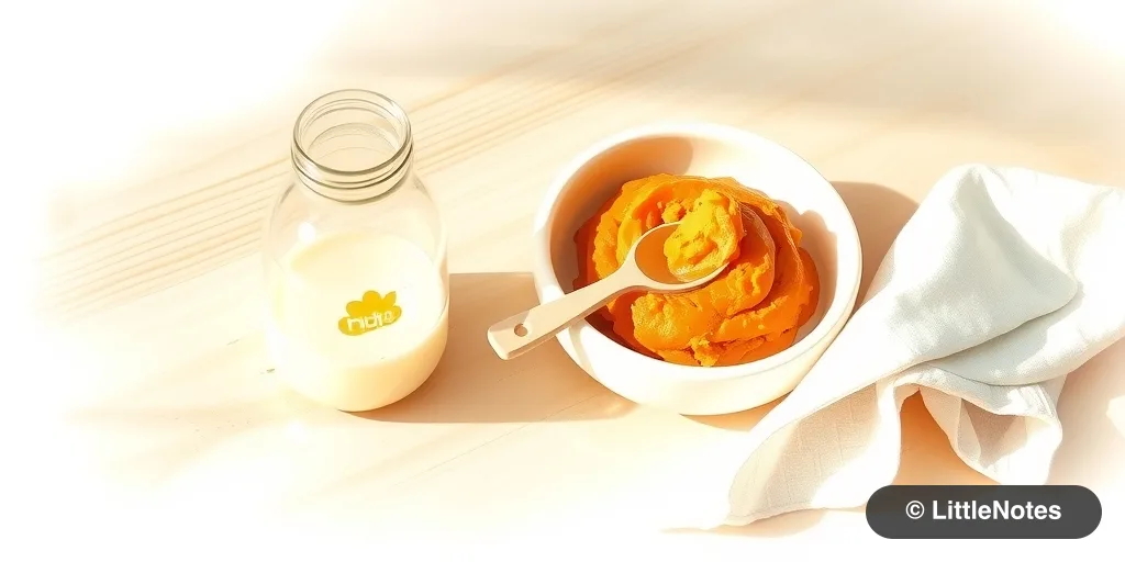 Baby rejecting formula for solids