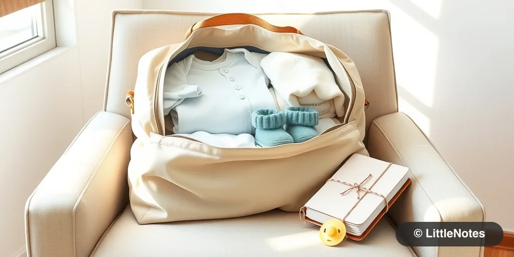 Illustration for Hospital Bag Checklist: A Guide for New Parents