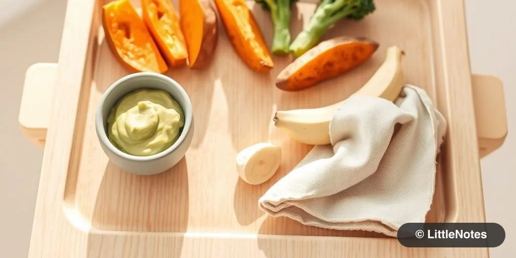 Transitioning from purees to solid finger foods
