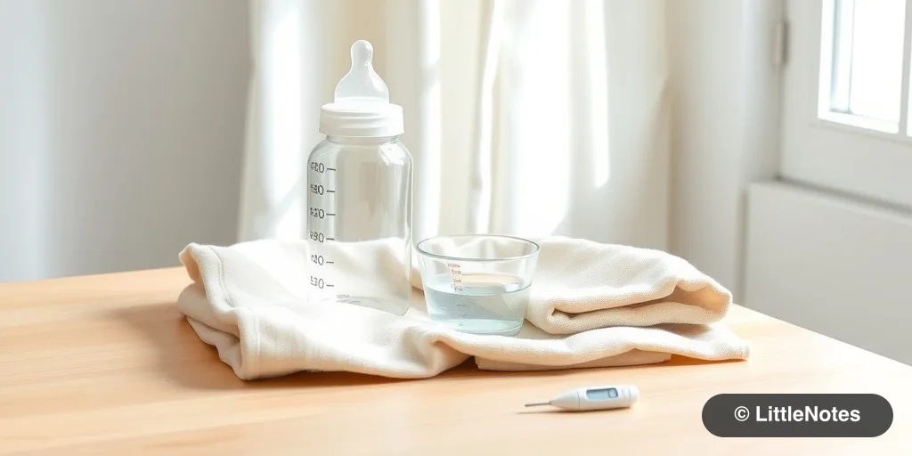 Managing frequent vomiting in a 6-month-old
