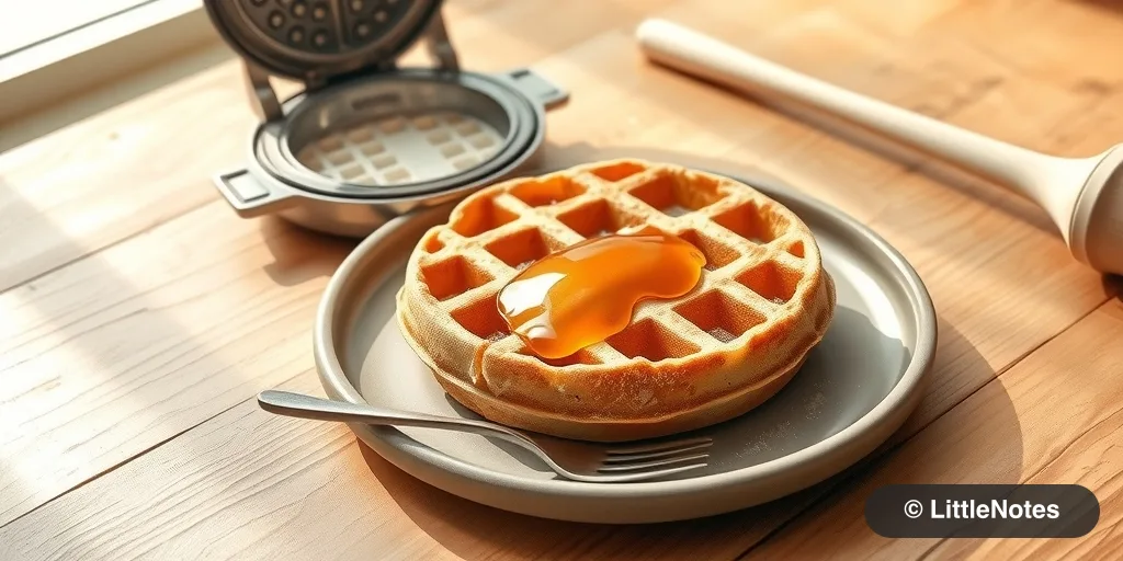 Make waffles with pancake mixes