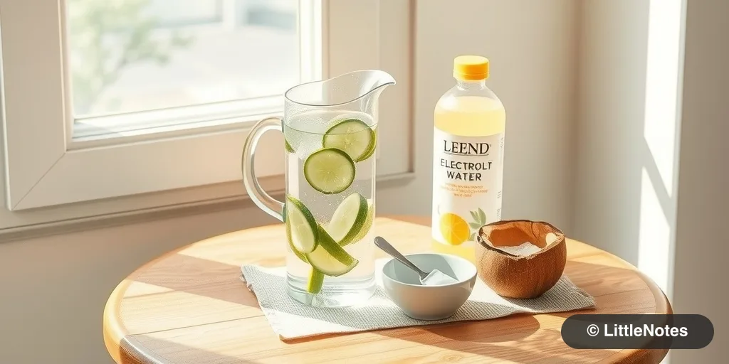 Stay hydrated for breastfeeding support