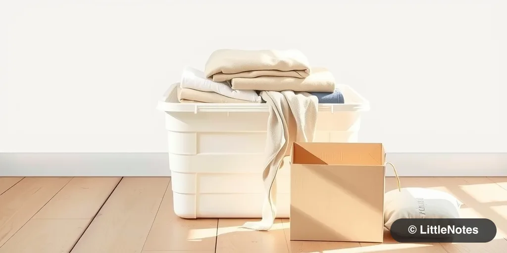 Illustration for Outgrown the Newborn Gear? How to Donate Sustainably and Responsibly