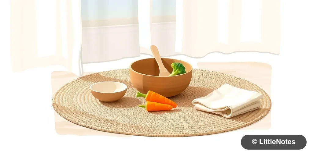 Illustration for Mastering Mealtimes: Dealing with Food Throwing and High Chair Transitions