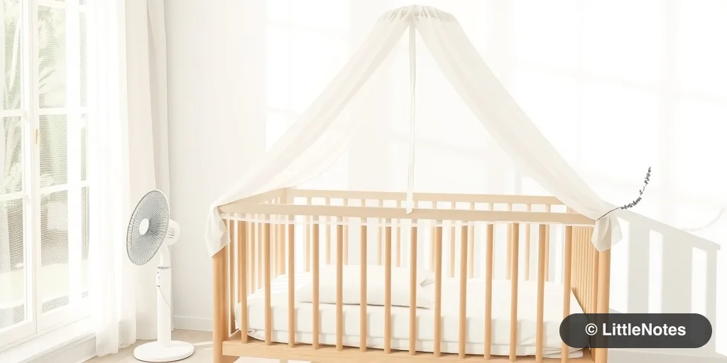 How can I effectively mosquito-proof my baby’s sleep area?