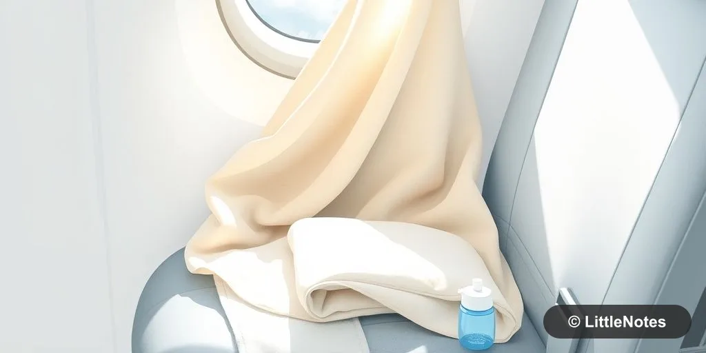 Use swaddles as nursing covers