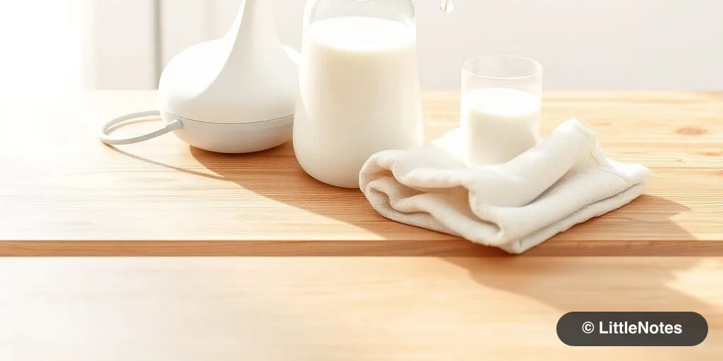 Maintain breast milk supply when switching