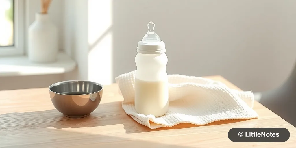 Illustration for When Baby Refuses the Bottle: Tips for Reintroducing the Feed