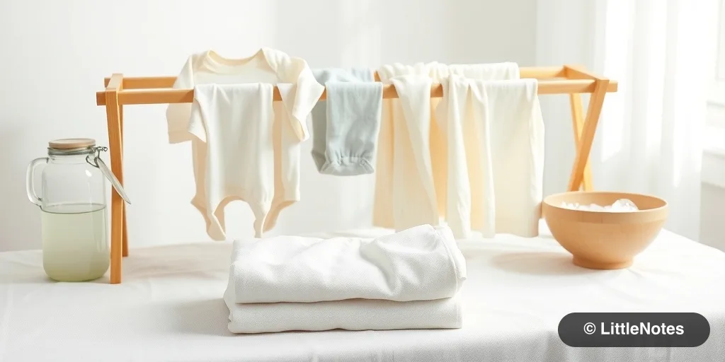 Best practices for washing baby clothes