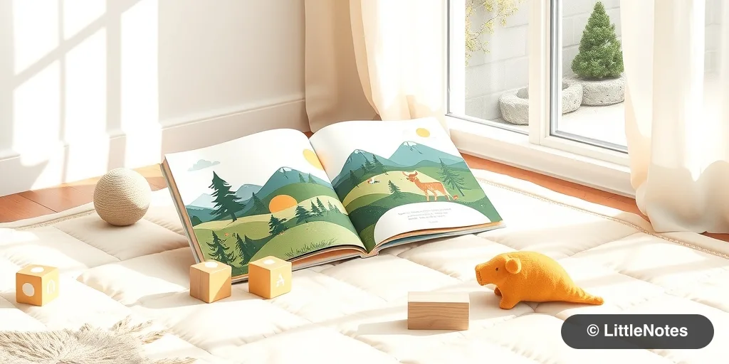 Engage infants with storybooks
