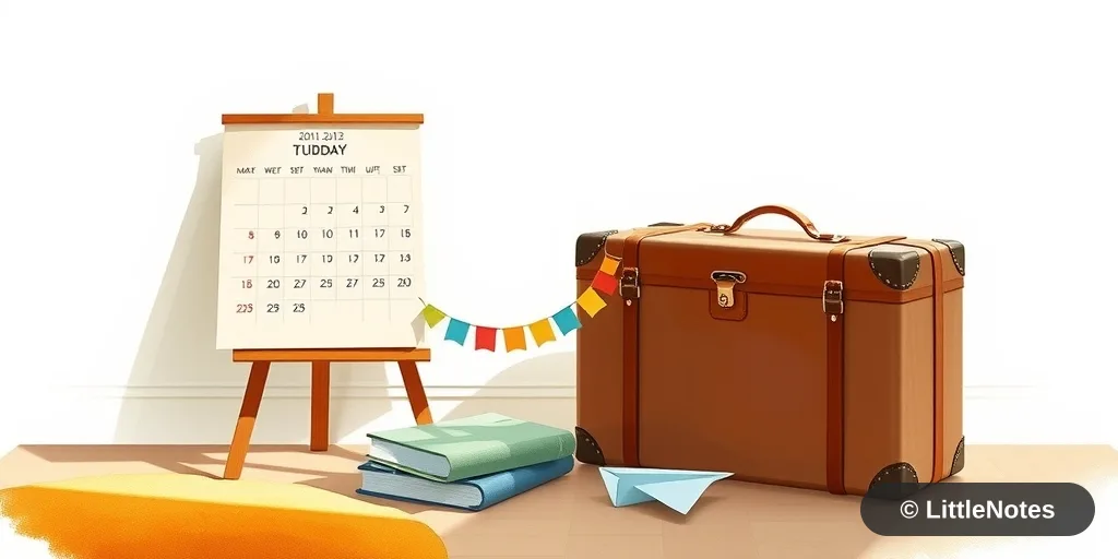 Prepare children for parental travel