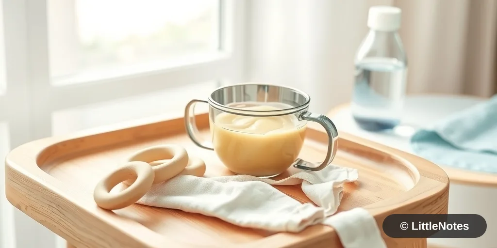 Illustration for Teething and Milk Aversion: Navigating the 'No-Milk' Phase