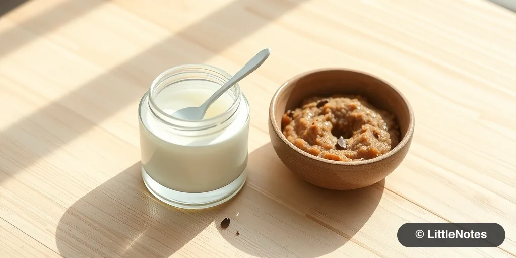 Apply barrier cream before messy meals