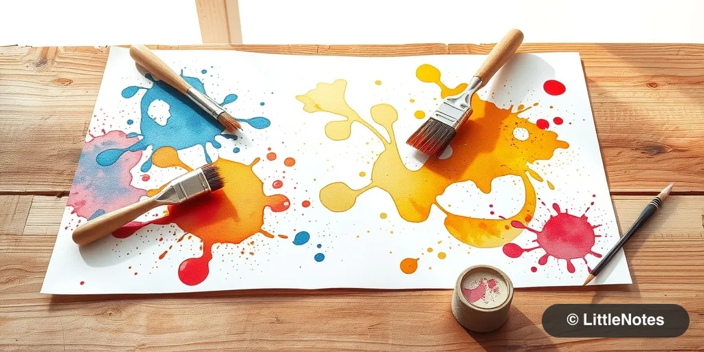 Illustration for Process Art: Why Your Toddler Needs More 'Mess' and Less Perfection