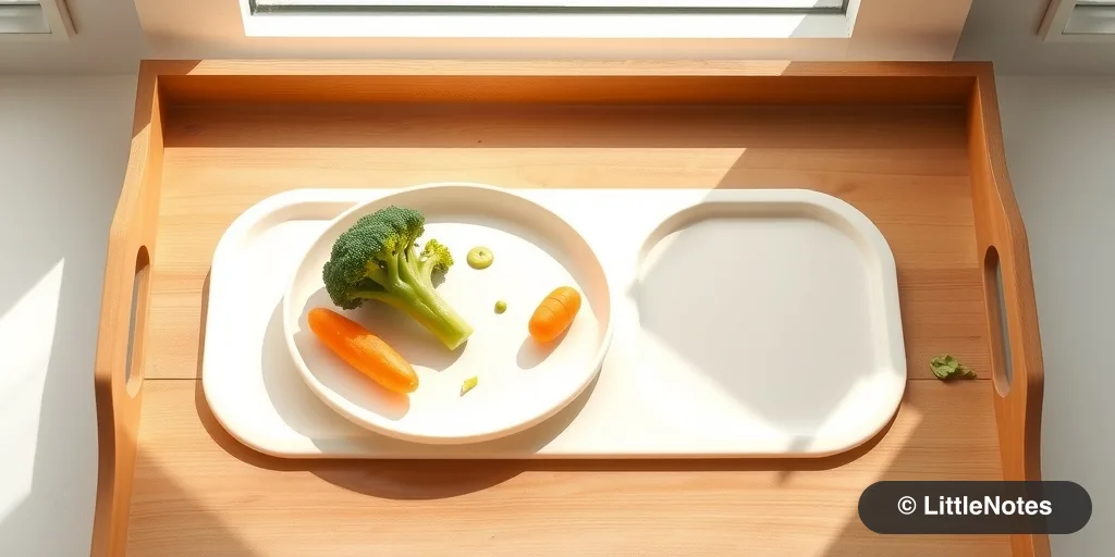 Illustration for Navigating Food Refusal at 8-10 Months