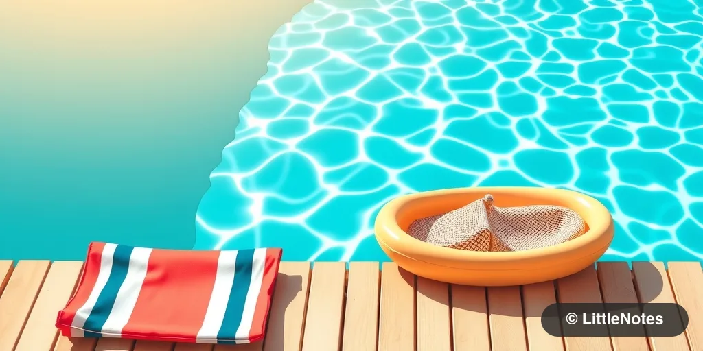 Illustration for Water Safety and Aquatic Play: Introducing Your Little One to the Pool