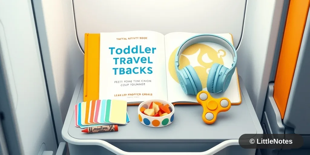 Illustration for Engaging Toddlers on Long Flights: A Parent's Toolkit