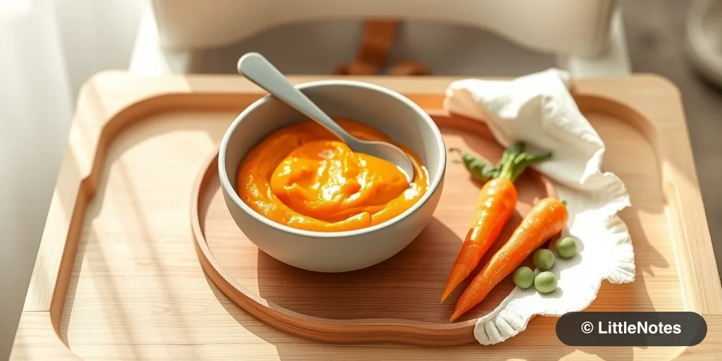 Illustration for Starting Solids at 6 Months: Everything You Need to Know