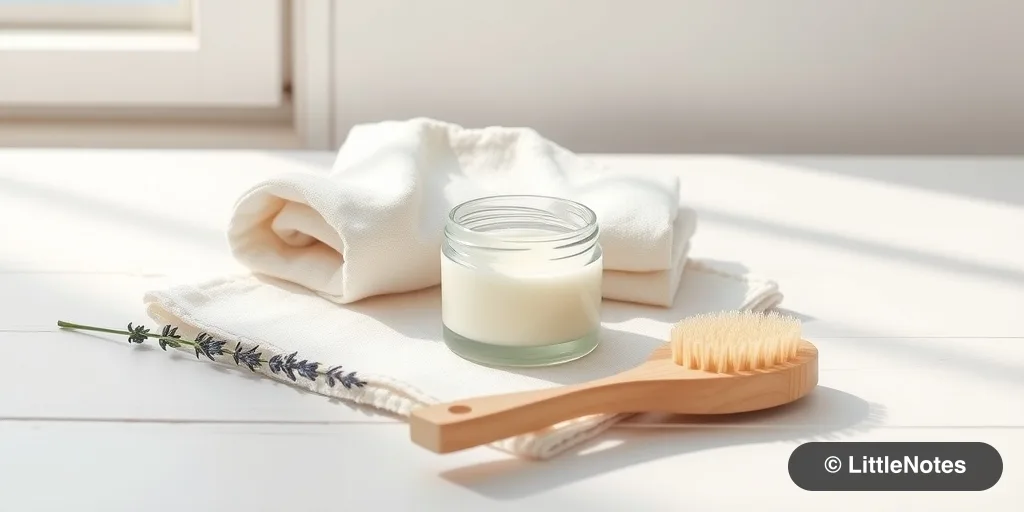 Illustration for Navigating Newborn Skincare: Gentle Care for Sensitive Skin