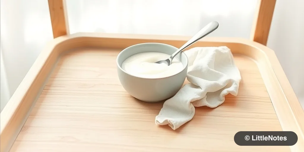 What should I know when transitioning my baby to fresh curd?