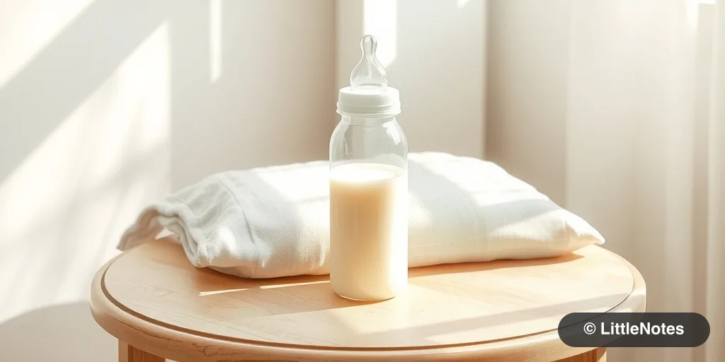 How to introduce formula to a breastfed baby?