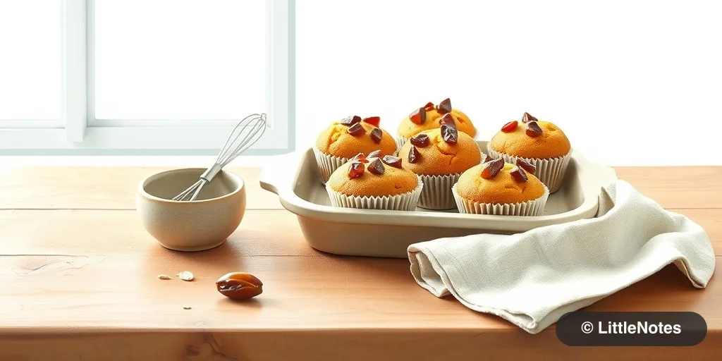 Illustration for Healthy Homemade Muffins: A Dairy-Free, Egg-Free Baking Option