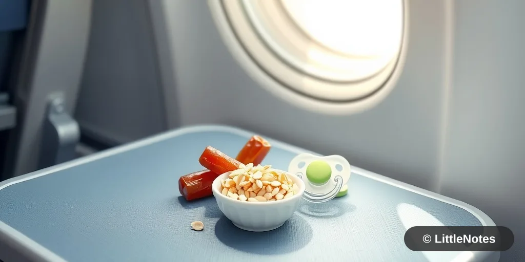 Illustration for Taking Off: Managing Ear Pressure During Flights with Your Toddler