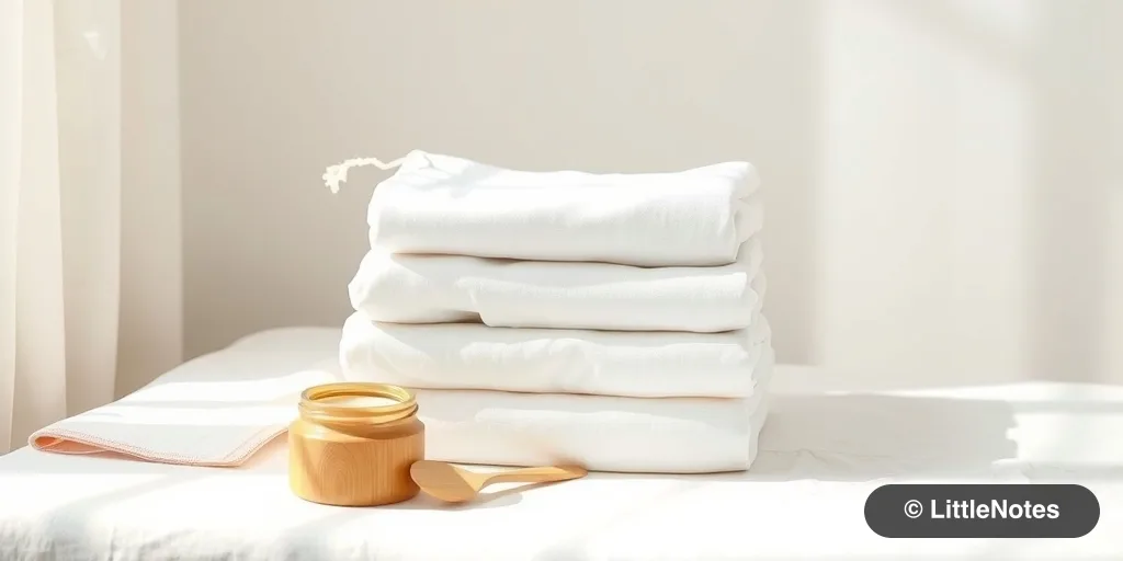 Ensure skin is dry before diapering