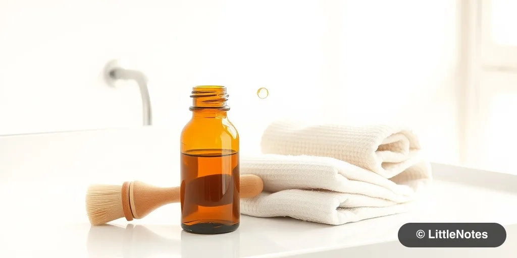 Illustration for Cradle Cap Care: Gentle Solutions for Persistent Flakes