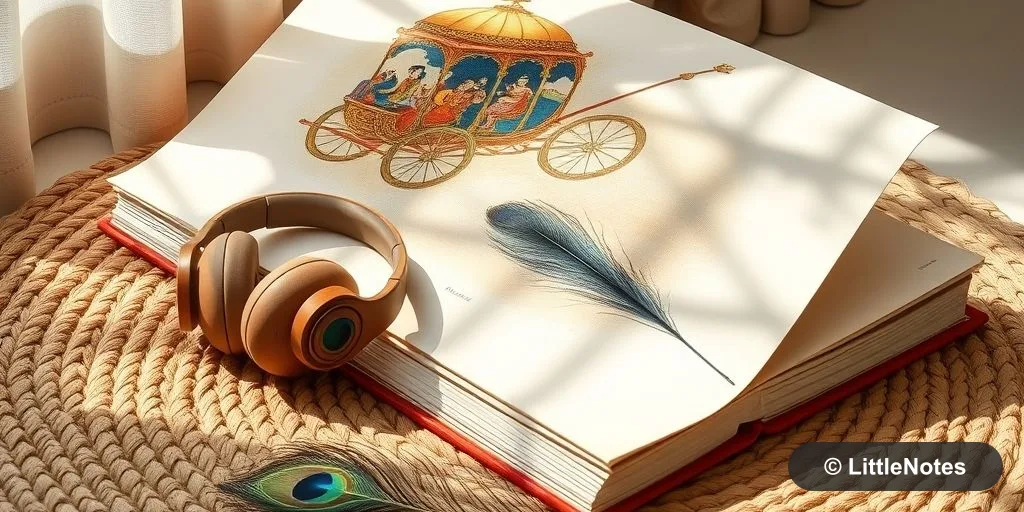 Mahabharata books and podcasts for preschoolers?