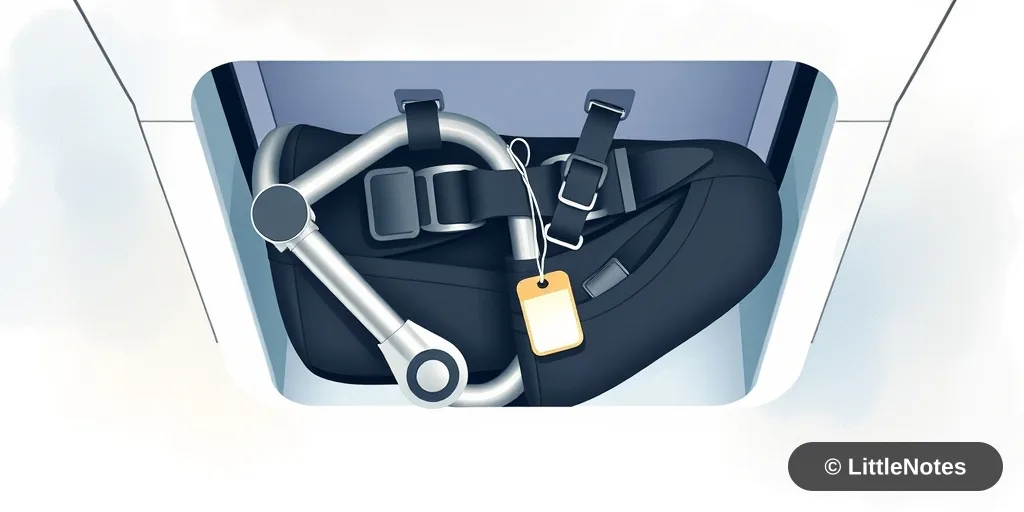 Check stroller compatibility with airplane cabins