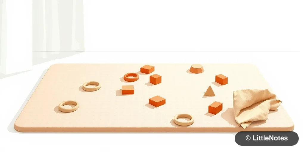 Illustration for The First Grasp: Encouraging Fine Motor Development