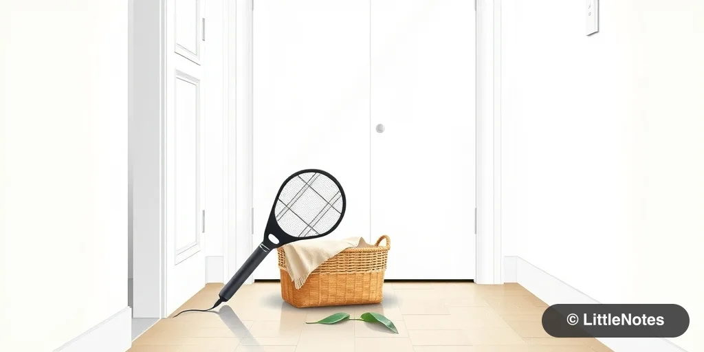 Use mosquito bats for room clearance