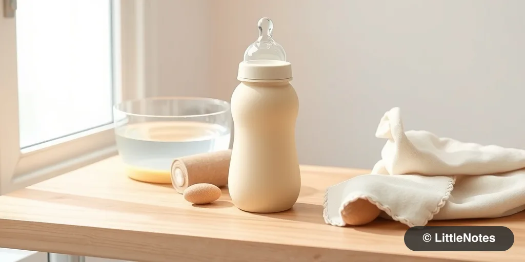 Illustration for Finding the Perfect Bottle for Your Breastfed Baby
