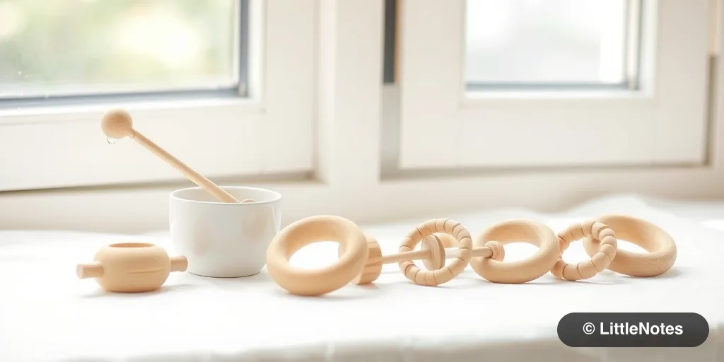 How to clean and sterilize wooden teethers?