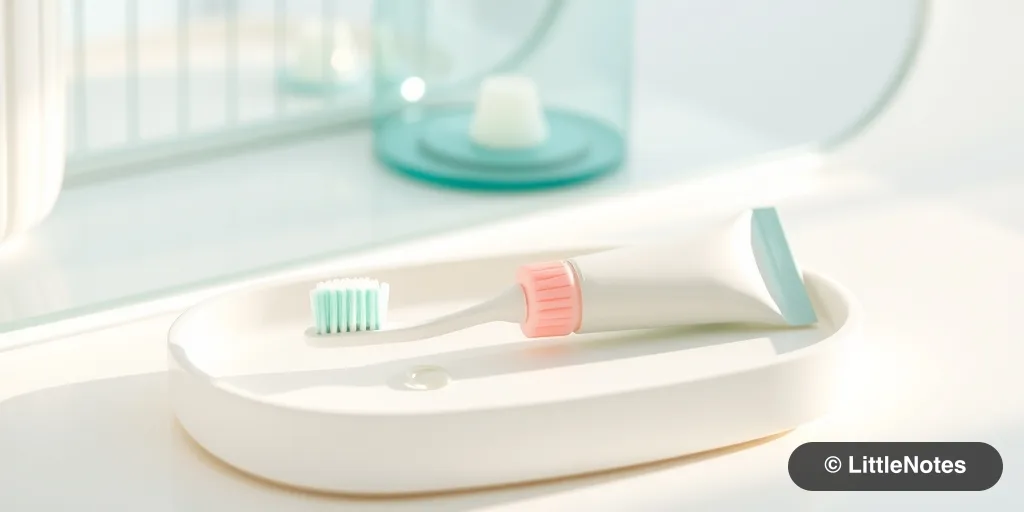 Illustration for Navigating Flouride and Dental Care for Toddlers