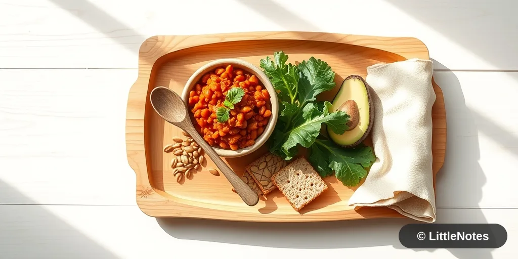 Illustration for Managing Nutrition for CMPA Toddlers on a Vegetarian Diet
