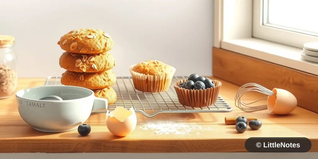 Illustration for Baking for Little Ones: Dairy-Free and Sugar-Free Treats
