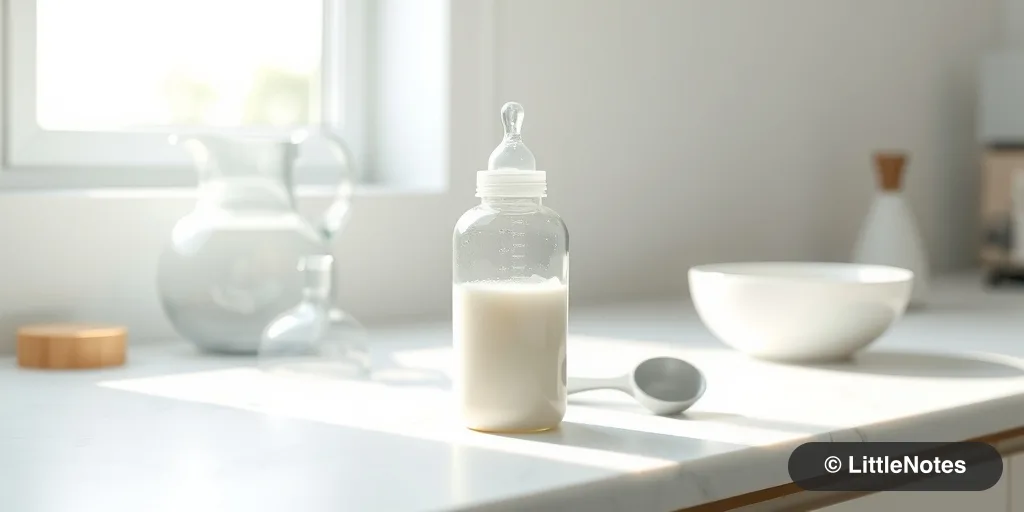Illustration for Feeding Your Baby: Understanding Formula Labels and Sugar Myths
