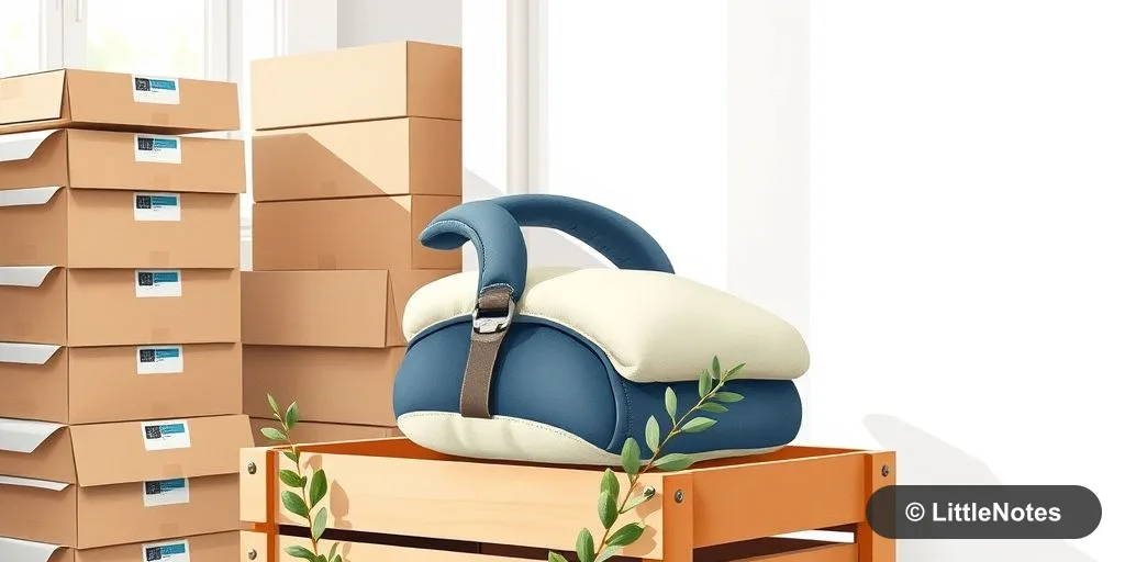 Illustration for Passing It On: The Joy of Donating Baby Gear