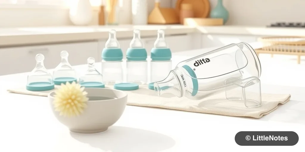Illustration for Bottle Hygiene: When to Replace Nipples and Bottles